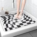 Square Shower Mat Non-Slip 24x 24 Inch, Soft Comfort Bath Mat by Unknown