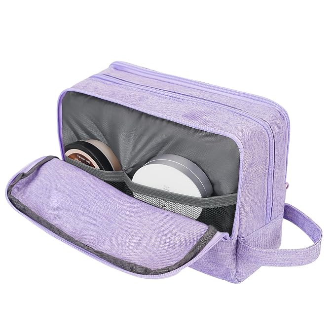 Toiletry Bag for Men Hanging Dopp Kit Water Resistant Shaving Bag Small - Image 6