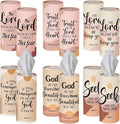 Outus 12 Pack Christian Car Tissues Cylinder Holder by Outus