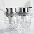 Enra Foaming Soap Dispenser Set- 2 Pack Bathroom Hand Foam Soap Dispensers by Enra
