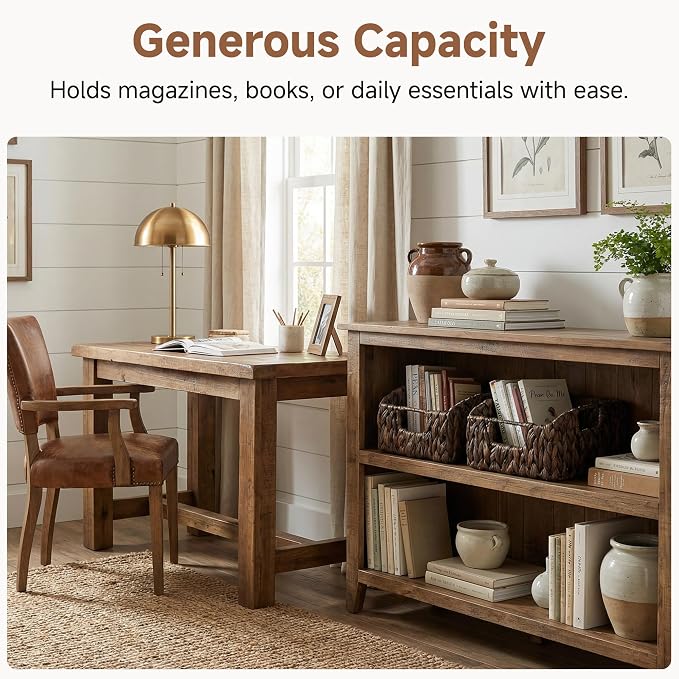 StorageWorks Pantry Baskets for Organizing, Water Hyacinth Storage Baskets for - Image 4