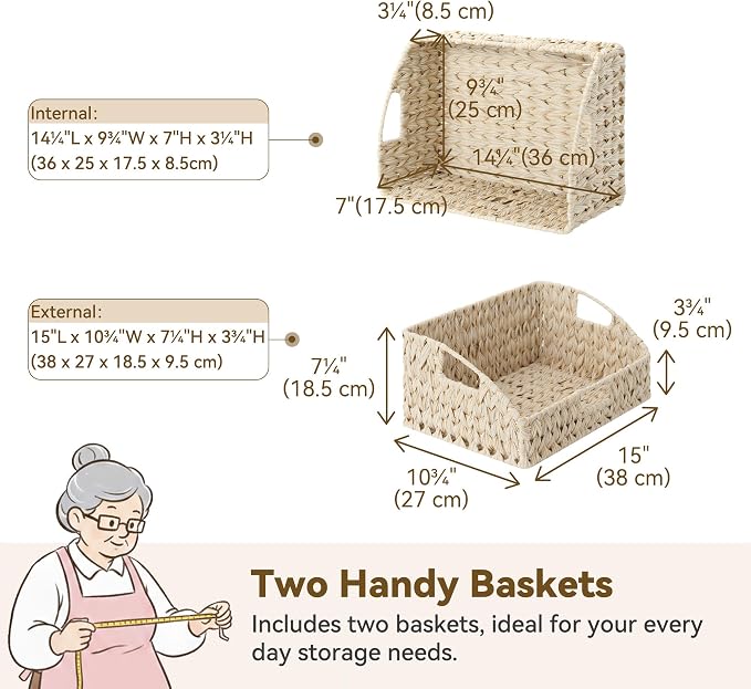 GRANNY SAYS Wicker Storage Baskets - Image 2