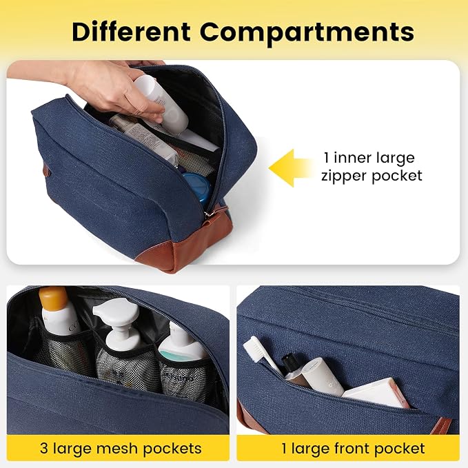 Vorspack Large Travel Toiletry Bag - Image 3