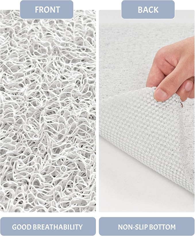 Mecko Square Non-Slip Shower Mats - Image 3