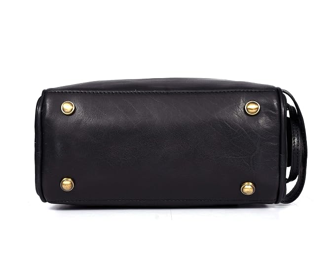 10" Premium Leather Toiletry Travel Pouch - Image 5