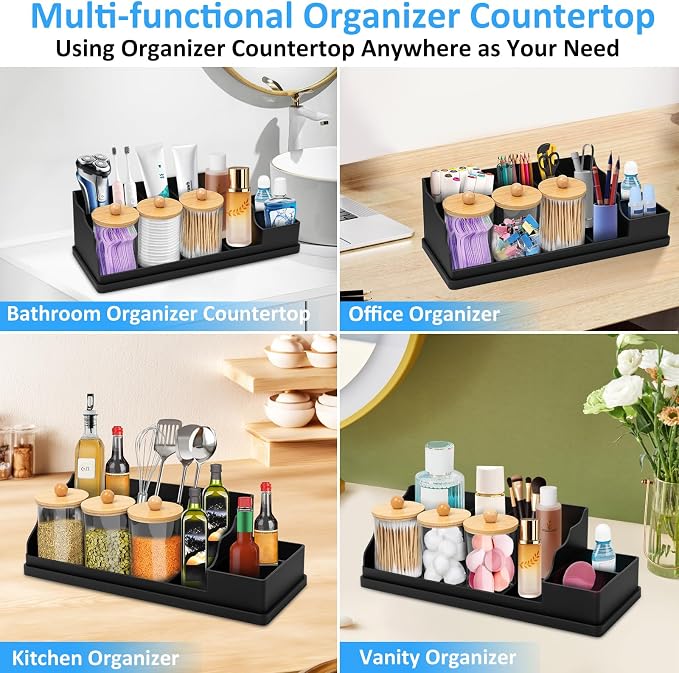 Bathroom Counter Organizer, Toothbrush and Toothpaste Holder - Image 6