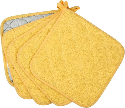 100% Cotton Kitchen Everyday Basic Terry Pot Holder Heat Resistant Coaster - Image 2