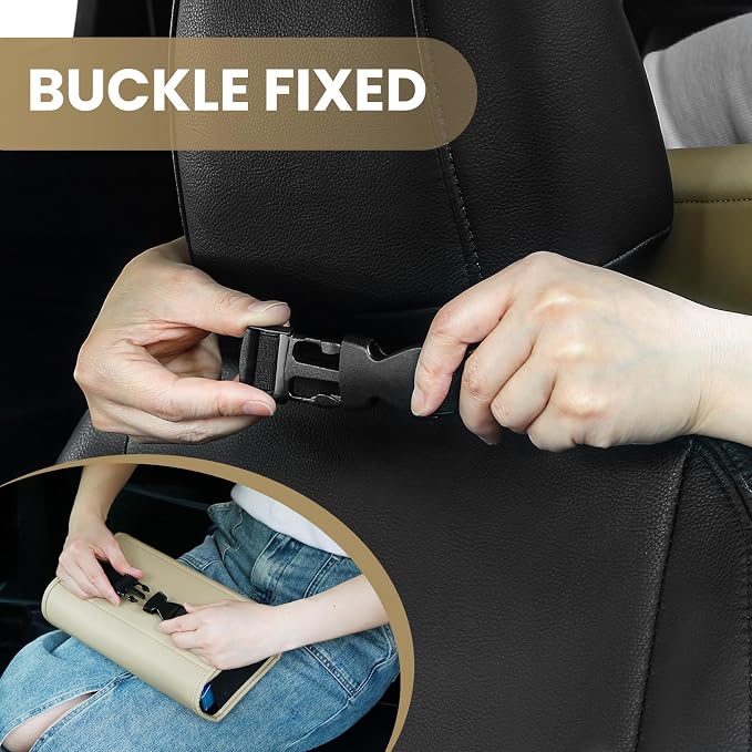 Car Tissue Holder, WHHMK Tissue Box Cover Keep Car Tidy, PU Leather Backseat - Image 6