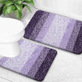 OLANLY Bathroom Rug Set 2 Piece, Soft Absorbent Microfiber Bath Mats and by OLANLY