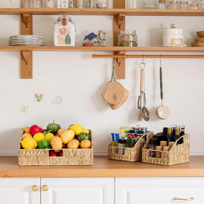 GRANNY SAYS Wicker Storage Basket, Wicker Basket - Image 8