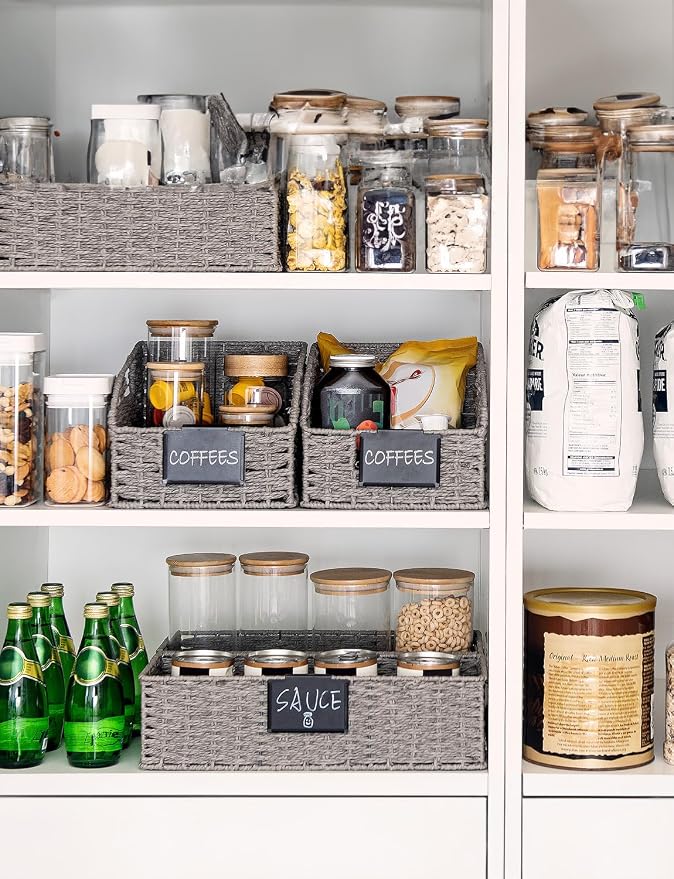 StorageWorks Wicker Baskets for Organizing, Pantry Organizers and Storage - Image 5