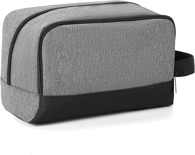 Elviros Travel Toiletry Bag for Men Hanging Dopp Kit Shaving Bag Toiletries by Elviros