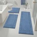 Pauwer Bathroom Rugs Sets 3 Piece Bathroom Shower Rugs by Pauwer