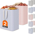 Lifewit 2 Pack Laundry Basket 100L Each, Collapsible Clothes Hamper by Lifewit