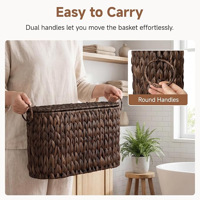 StorageWorks Bathroom Toilet Paper Storage Holder - Image 3