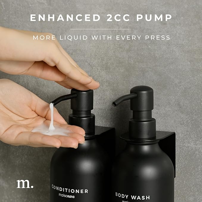 MaisoNovo Refillable Shampoo and Conditioner Bottles - Image 5