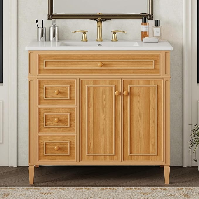 Harper & Bright Designs 36" Bathroom Vanity - Image 3