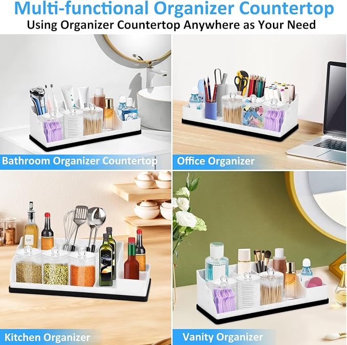 Bathroom Counter Organizer, Toothbrush and Toothpaste Holder - Image 8