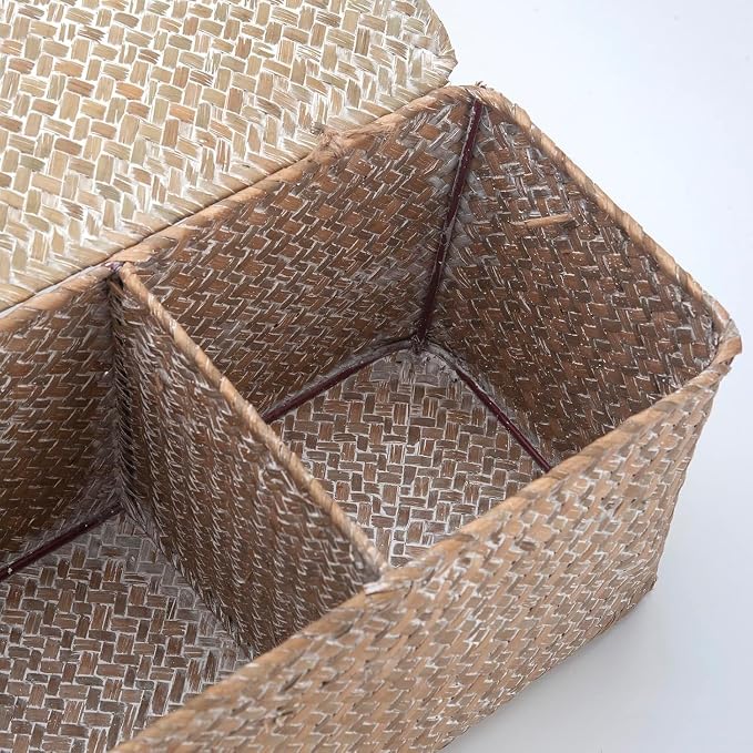 Seagrass Storage Basket for Bathroom - Image 4