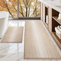BSICPRO Bathroom Rugs and Mats Sets, 2 Piece Thick Absorbent Chenille Bath Mat by BSICPRO