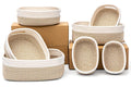 7 Piece Cotton Rope Woven Basket Set by HLWDFLZ