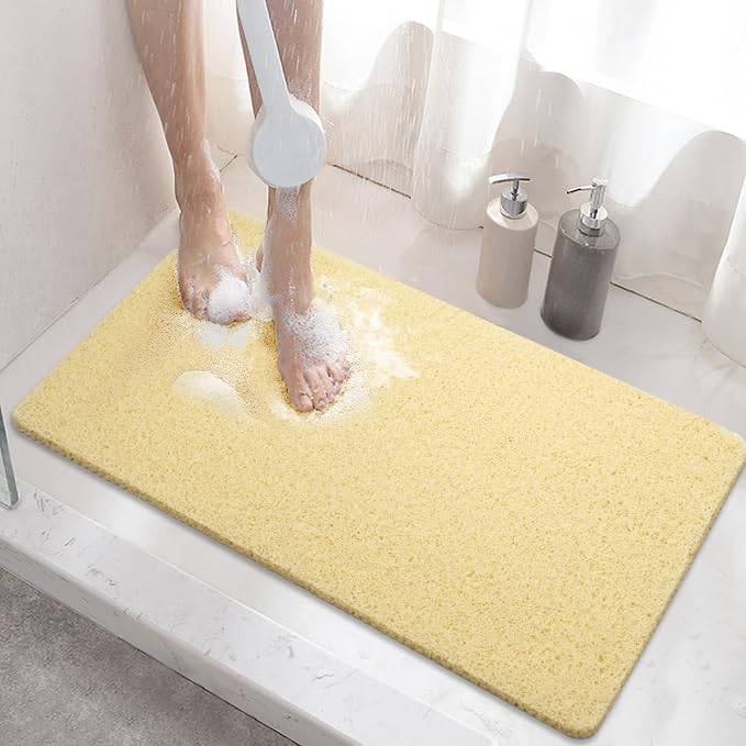 HITSLAM Shower mat Non Slip, 24 x 16 Inch Bath Mat by HITSLAM
