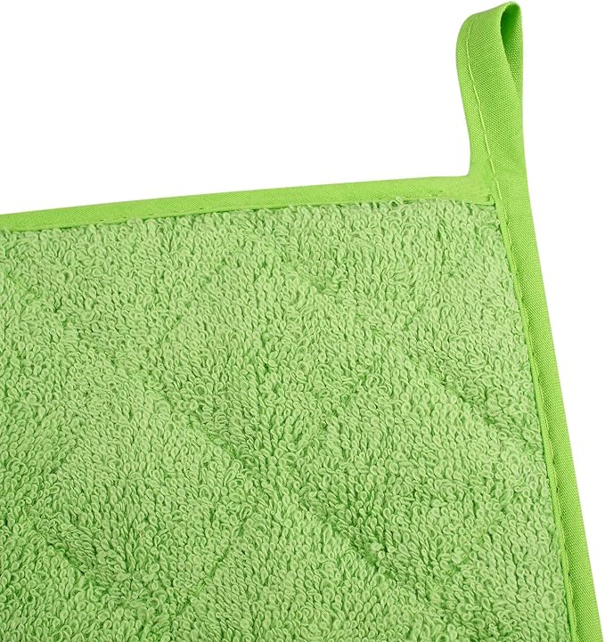 100% Cotton Kitchen Everyday Basic Terry Pot Holder Heat Resistant Coaster - Image 5
