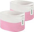 Cotton Rope Shelf Storage Basket, Shelf Storage Baskets by ECDYQXVU