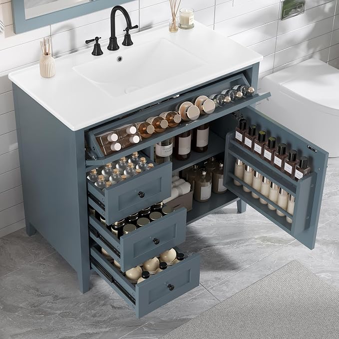Harper & Bright Designs 36" Bathroom Vanity by HarperBrightDesigns