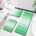 OLANLY Bathroom Rugs Sets 3 Piece, Soft Absorbent Microfiber Bath Mats and by OLANLY
