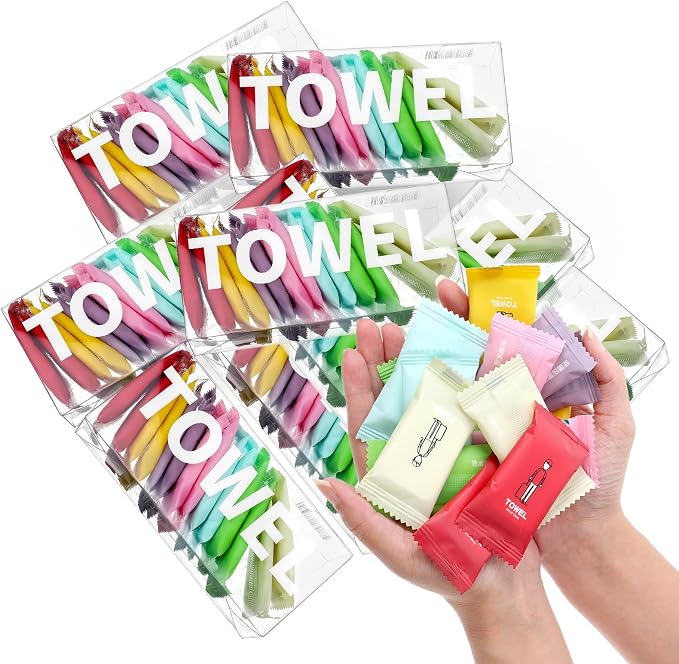 140 Pack Disposable Compressed Face Towels by Unknown