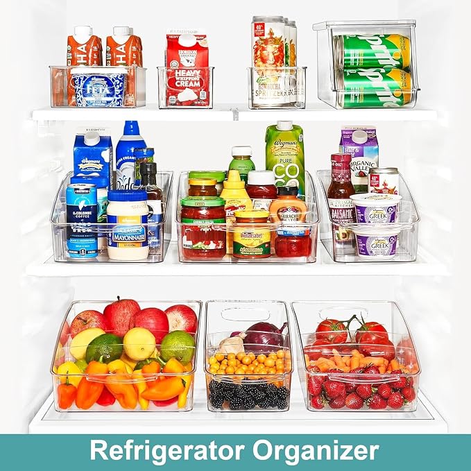 Sorbus Fridge Organizer on Wheels - Image 3
