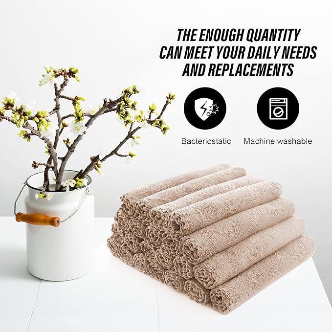 MOONQUEEN Ultra Soft Premium Washcloths Set - Image 5