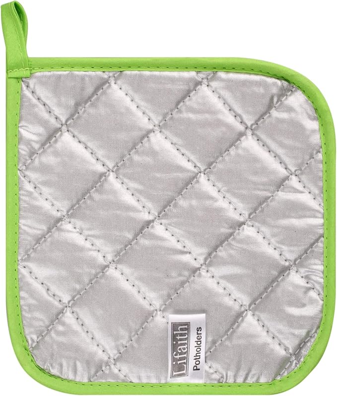 100% Cotton Kitchen Everyday Basic Terry Pot Holder Heat Resistant Coaster - Image 4