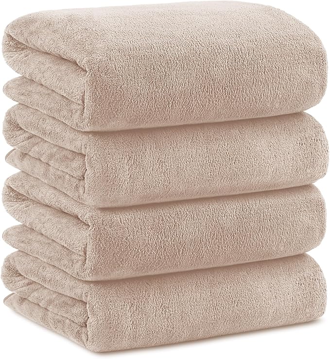 Orighty Microfiber Bath Towels Pack of 4 by AllRightinOrighty