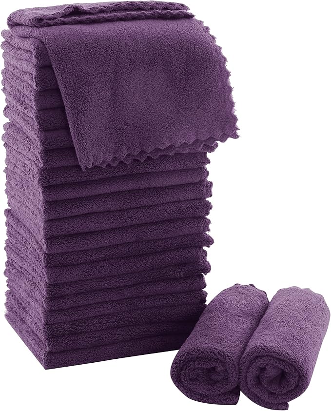 MOONQUEEN Ultra Soft Premium Washcloths Set by MOONQUEEN