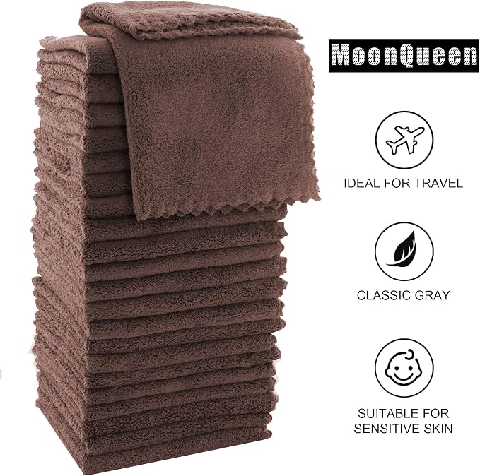 MOONQUEEN Ultra Soft Premium Washcloths Set - Image 6