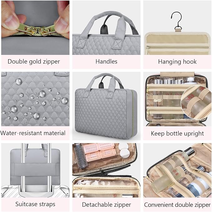 urophylla Detachable Travel Toiletry Bag - Image 6