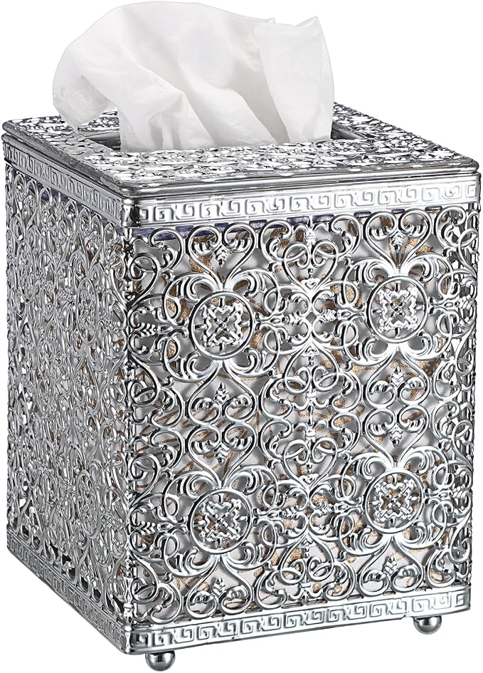 Sumnacon Tissue Box Cover Square Tissue Box by Sumnacon
