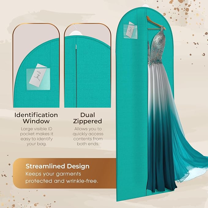 72" Long Dress Bags for Gowns - Image 4