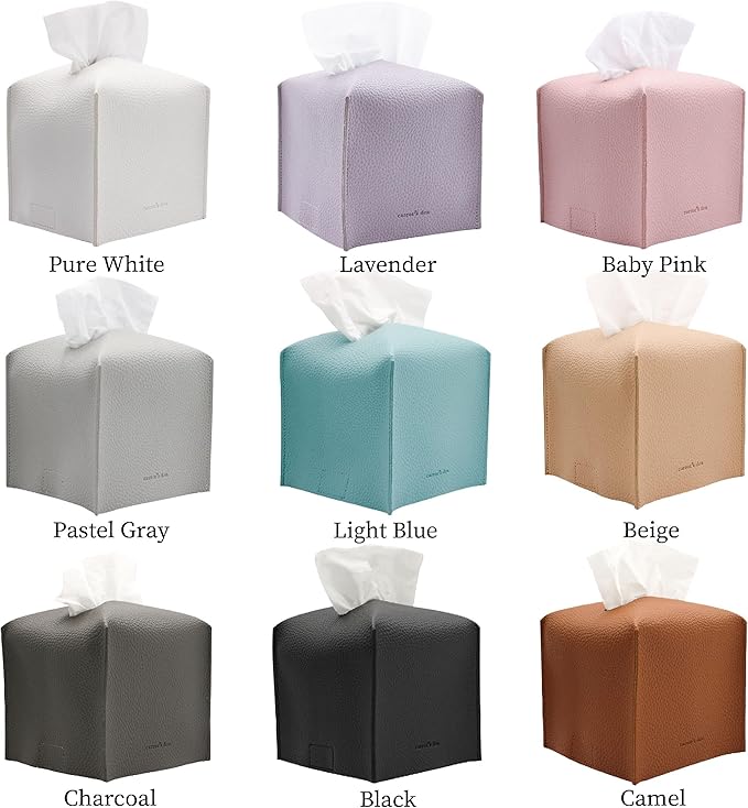 Tissue Box Cover Holder, Square - Image 3
