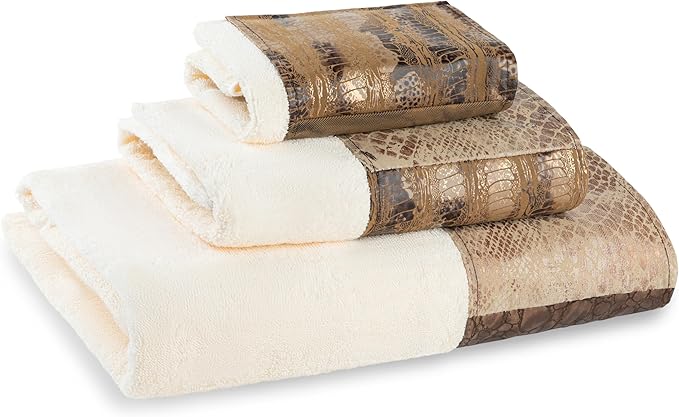 Zahari Home Zambia Animal Print Bath Towel Set by ZahariHome