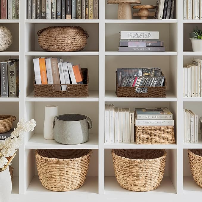 StorageWorks Pantry Baskets for Organizing, Paper Rope Storage Baskets for - Image 6