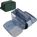 ZEEMO Travel Toiletry Bag for Men, Large Water-Resistant Double-Sided Full-Open by ZEEMO
