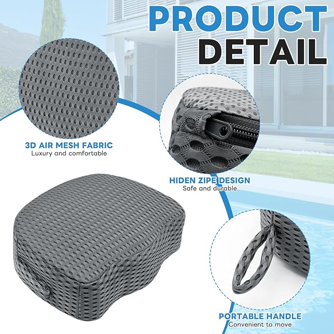 Hot Tub Booster Seat, Weighted SPA Hot Tub Booster Seat - Image 2