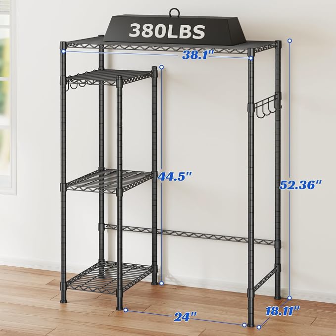 REIBII Mini Fridge Cabinet - Image 3