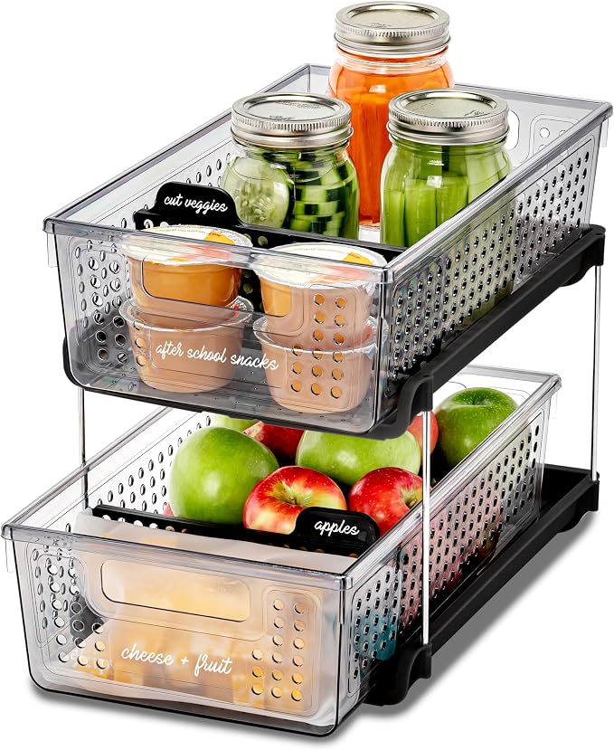 madesmart Premium 2 Tier Organizer, Undersink Storage - Image 5