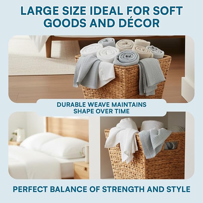 Honey-Can-Do Water Hyacinth Storage Baskets - Image 8