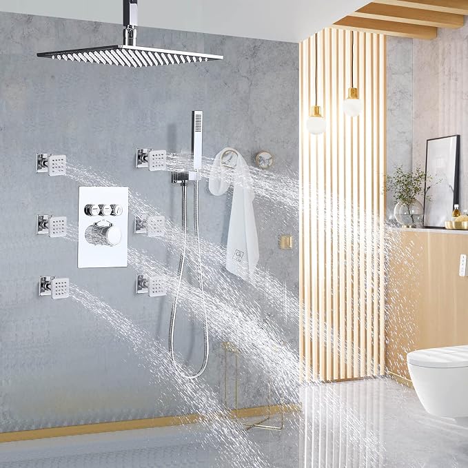 Solid Brass Shower Body Jets - Image 7