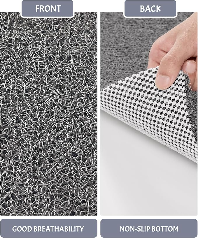 Non Slip Shower Mats for Inside Shower, 17x30 Inch, Anti-Slip Bathtub Mats for - Image 3